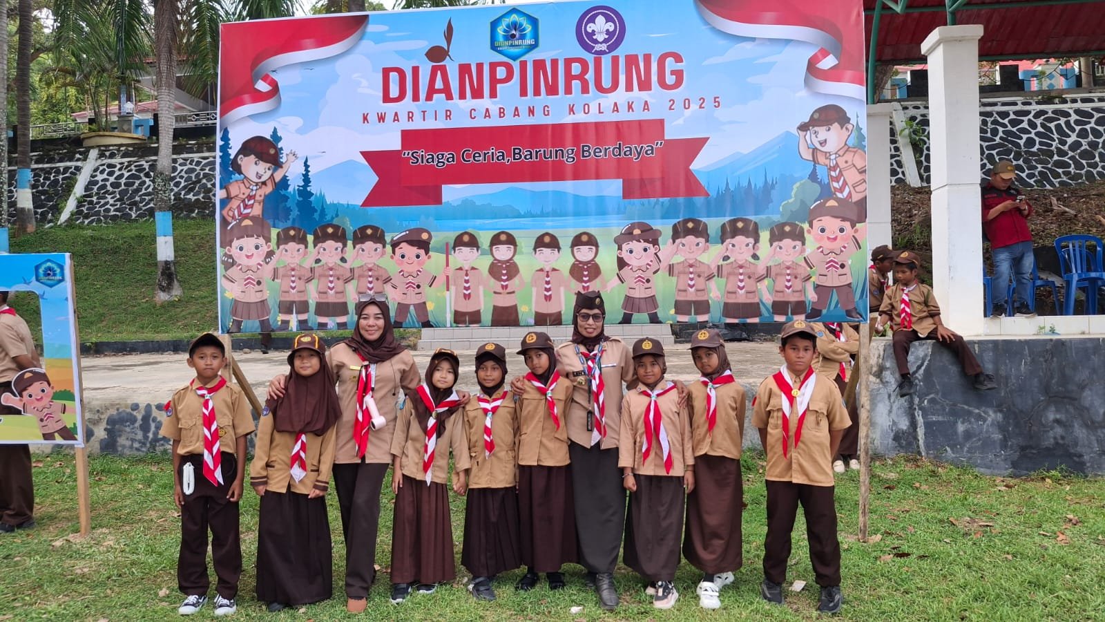 Giat Dianpinrung Gudep SDN 1 Silea
